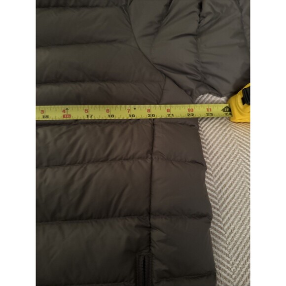 Eddie Bauer EB650 Mens Small Gray Down Puffer Jacket Coat - Picture 5 of 8